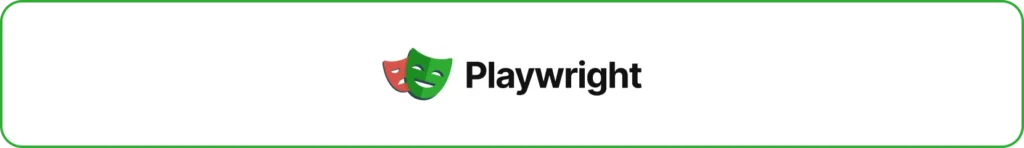 Playwright logó modern web és API tesztautomatizáláshoz